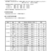 卒業研究試問会、修士研究公聴会プログラムの画像