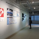 H27年度卒業研究　学外機関出展作品　１階ギャラリー展示の画像
